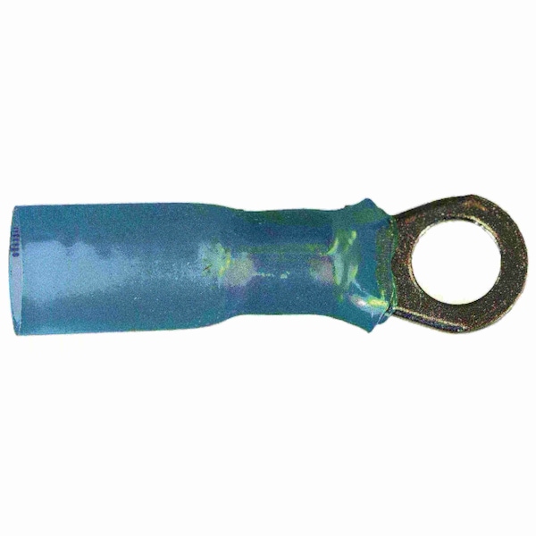 Midwest Fastener Ring Terminal, 14 AWG, Plastic Insulated, 8 PK 67946 - main